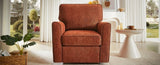 360&deg Swivel Chair Accent Barrel Armchair Swivel Sofa Chair with Side Pockets for Living Room, N719P283037J