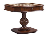 Cherry Game Table with Pedestal Base B062P189143