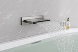 SHOWER Waterfall Waterfall Tub Faucet Wall Mount Tub Filler Spout For Bathroom sink Multiple Uses W127257874