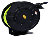 Retractable Air Hose Reel With 3/8" Inch x 50' Ft,Heavy Duty Steel Hose Reel Auto Rewind W46566958