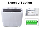 XPB35-ZK35 14.3lbs Semi-automatic Gray Cover Washing Machine 82384231