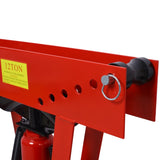 12 Ton Pipe Bender Manual Hydraulic, Piping Bending Exhaust Tube Fabric with 6 Dies, Adjustable 56059196