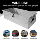 ZUN 30 Inch Tool Box Underbody Flatbox Truck Car Outdoor Trailer Pickup,RV Storage Organizer, Tools W2788P190924