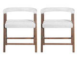 26'' Seat Height Bar Stools with Back, Comfortable Counter Stools for Kitchen Island/Dining Room, N780P354192D