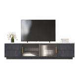 ZUN Modern TV Stand for 70'' TV with 4 Drawers, Media Console Table, Entertainment Center with Large N710P188174B