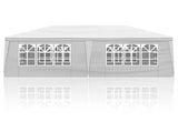 10'x20' Outdoor Party Tent with 6 Removable Sidewalls, Waterproof Canopy Patio Wedding Gazebo, White 98579076