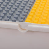 Multi functional rectangular block table - gray yellow W2181P156871