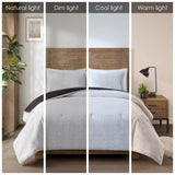 Full/Queen Faux Fur to Mink Down Alternative Comforter Set B03597271