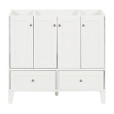 36'' Bathroom without Countertop,Solid Wood Frame Bathroom Storage Cabinet Only, Freestanding WF317177AAK