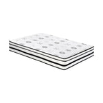 ZUN 12-inch Full Mattress Highly Breathable Quilted Cover Hybrid Mattress, White, Plush Foam Mattress in B011P213353