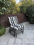 2 Pcs Set High Back Patio Chair Cushions, Tufted Rocking Chair Cushions, Adirondack Cushions for W419P298828
