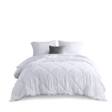Oversized Down Alternative Comforter White Full/Queen B035P268146