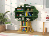 Green Kids Bookcase Shelf Toy Storage Organizer with Open Storage Shelves 92700702