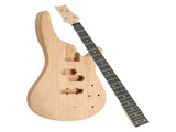 DIY 4 String IB Style Electric Bass Guitar Kits with Mahogany Body, Maple Neck and Accessories 98014597