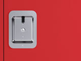 24" H Locker Cabinet, Metal Locker Cabinet with 1 Doors, Small Metal Locker,Lockable W396100784