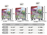 20"/24"/28" 3 pcs/set in PC Spinner Wheel Luggage, Carry on Suitcase, With Printed pattern and 91000494