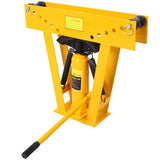 12 Ton Pipe Bender Manual Hydraulic, Piping Bending Exhaust Tube Fabric with 6 Dies, Adjustable W465P192109