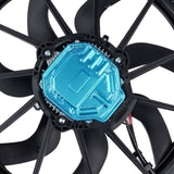 Radiator Cooling Fan Assembly Replacement for Audi A4 allroad A5 Quattro S4 S5 2017-2019 8W0959455C 56492756