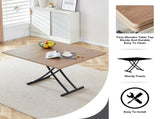 Modern minimalist multifunctional lifting table, with a 0.8-inch wood grain process sticker desktop W1512P511127