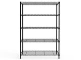 5-tier, adjustable shelf spacing, display rack with adjustable feet, made of iron, 74*34*150cm, 14450158