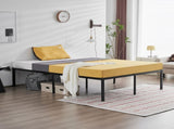 208.2*157.5*45.7cm Bed Height 18" Simple Basic Iron Bed Frame Iron Bed Black 34894543