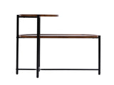 Small Coffee Tables 2-tier Modern Sofa Side Table with Wood Storage Shelf Living Room End Tables 48074835