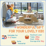 ZUN Kids Table and Chairs Set 07824363