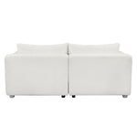 ZUN [New] 82*36" Modern Loop Yarn Fabric Sofa, One-Piece Seat Frame, Minimalist 2-3 Seat Couch Easy to 26549321