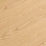 Length 39.37 Inch Modern Coffee Table,MDF Oval Coffee Table for Living Room,Small Coffee Table with W2582P217995