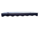 DA5934C Series Door Window Awning Made of 0.137 Inch Thick Crystal Solid Polycarbonate Sheet and W2205P180069