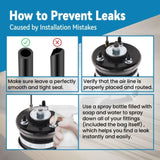 Air Suspension Spring Bag Strut Shock For Land Rover LR3 LR4 RNB501250 RNB501580 80640151