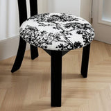 Dining Chairs Set of 2, Key-Design Home Chairs - Linen Upholstered Solid Wooden Dining Chairs with 42777696