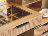 Vanity Desk with Mirror and Lights, Makeup Vanity Desk with Power Outlet, Makeup Desk with 5 55215204