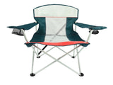 Oversized Mesh Camping Chair with Carry Bag and Cup Holders 33590073