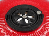 13in Round Ceramic Charcoal Grill Orange 27583157