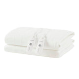 1-Piece Queen Heated Mattress Pad,White B035P408313