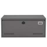 ZUN 17.7"W Drawer Vertical File Cabinets - Lateral Filing Cabinets with Digital Keypad - Metal Steel W39652945