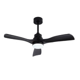 Hot sales 42 Inch Ceiling Fans with Lights and Remote, Black Ceiling Fan for Patios with Light 3 W2991P338642