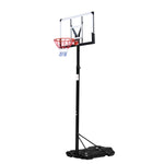 ZUN HY-B076 Portable and Removable Adult PC Transparent Backboard Basketball Stand 60813074