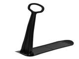 Safe Kids Snow Scooter - Raised Anti-Slip Spots, Directional Bottom, Easy Steering & Balance-Black 78128944