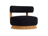 Modern 27.5" W Farmhouse Armless Chair Set of 2, Wooden Base Featuring Thatched Roof Rod Design, 22824602