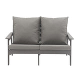 Patio Sofa Outdoor Loveseat Sofa 2-Seater T3609P352398