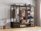 Independent wardrobe manager, clothes rack, multiple storage racks and non-woven drawer, bedroom 17687713
