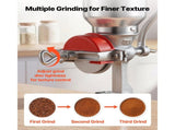 Manual Grain Mill High Hopper, Hand-Crank Corn Grinder, Durable Cast Iron Wheat Grinding Tool 68598702