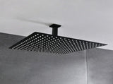 Shower System 16 Inch Square Bathroom Luxury Rain Mixer Shower Combo Set 42867322