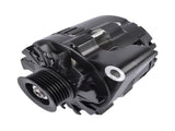 Black 160 AMP CS130 Alternator with Serpentine Pulley Fit for GM Chevrolet SBC BBC ES1006BK 88646774