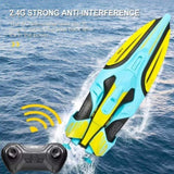 4DRC S1 RC Boat Remote Control Boat for Kids Adults 20 MPH Racing Boats 2.4GHz,Gifts for Kids 50416506