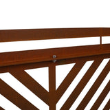Outdoor & Indoor Privacy Metal Privacy 76" H48" W, Freestanding Decorative Privacy W465P193166