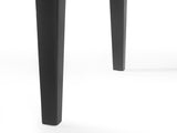 Wood Counter Height Dining Table, Antique Black, 35"D x 59.1"W x 36.5"H N780P503438B