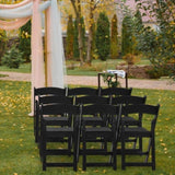 Folding Chair, Resin Chair with Padded Seat, Comfortable Event Chair Indoor Outdoor for Home Event 32222708